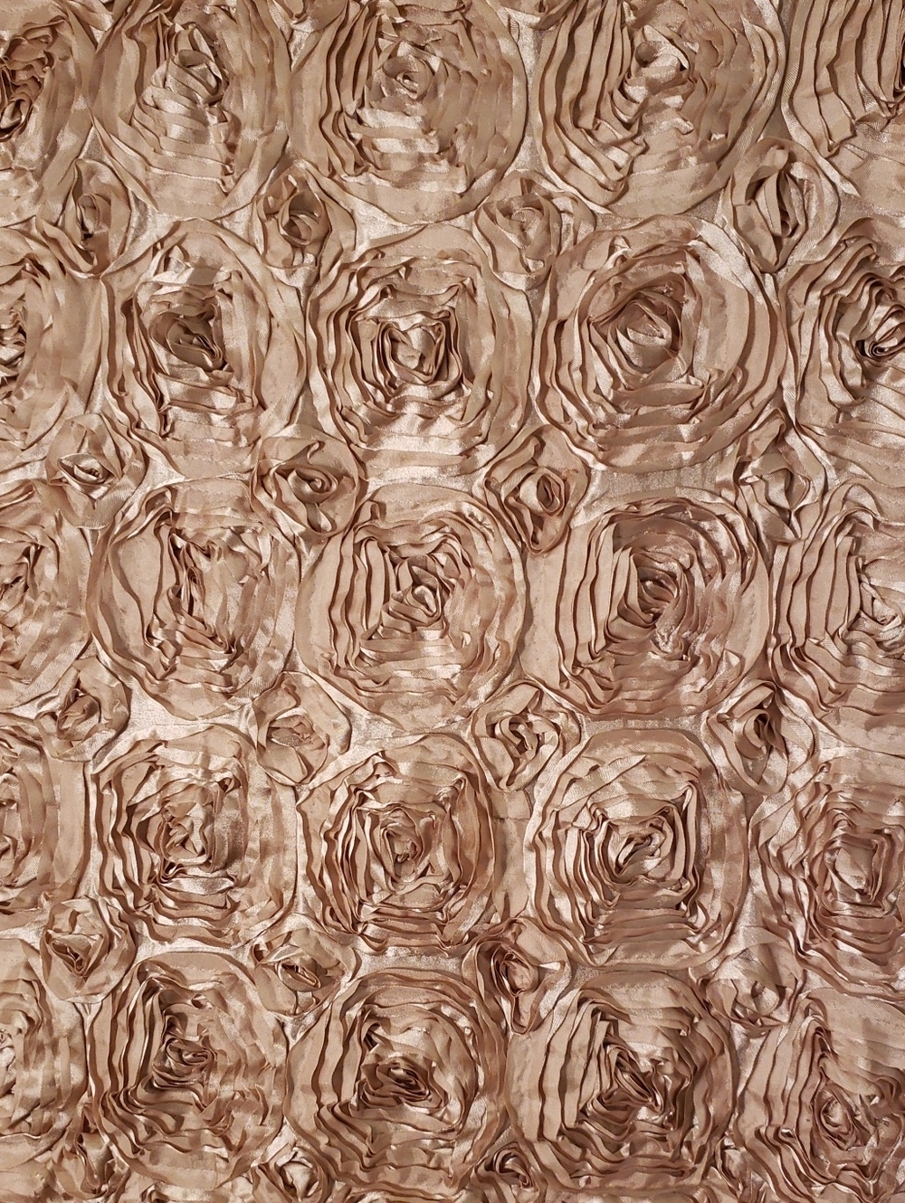 165 By 57 Long Golden Flower Cloth